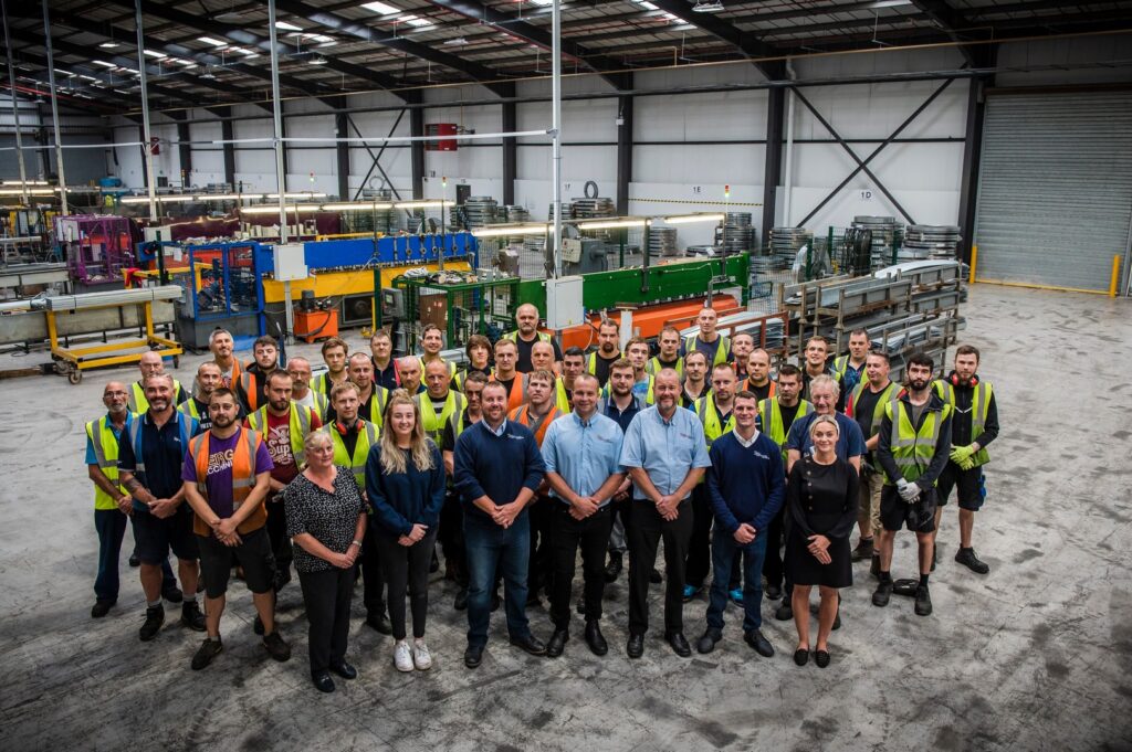NW Metal Sections manufacturing team