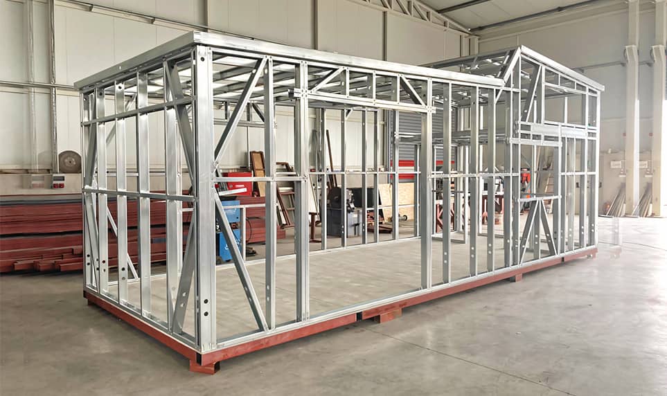 Steel Frames for Modular Homes - NW Metal Sections